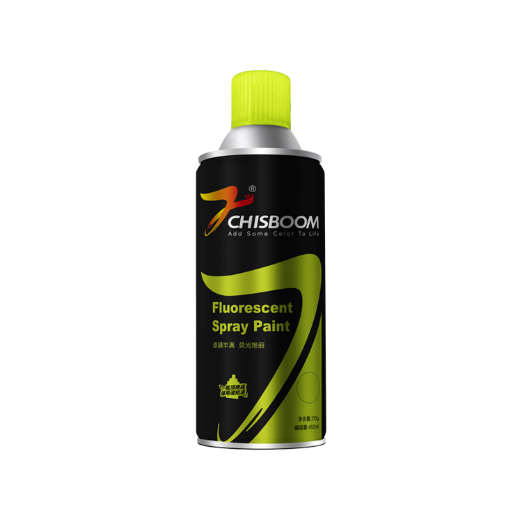 Peinture en aérosol fluorescent